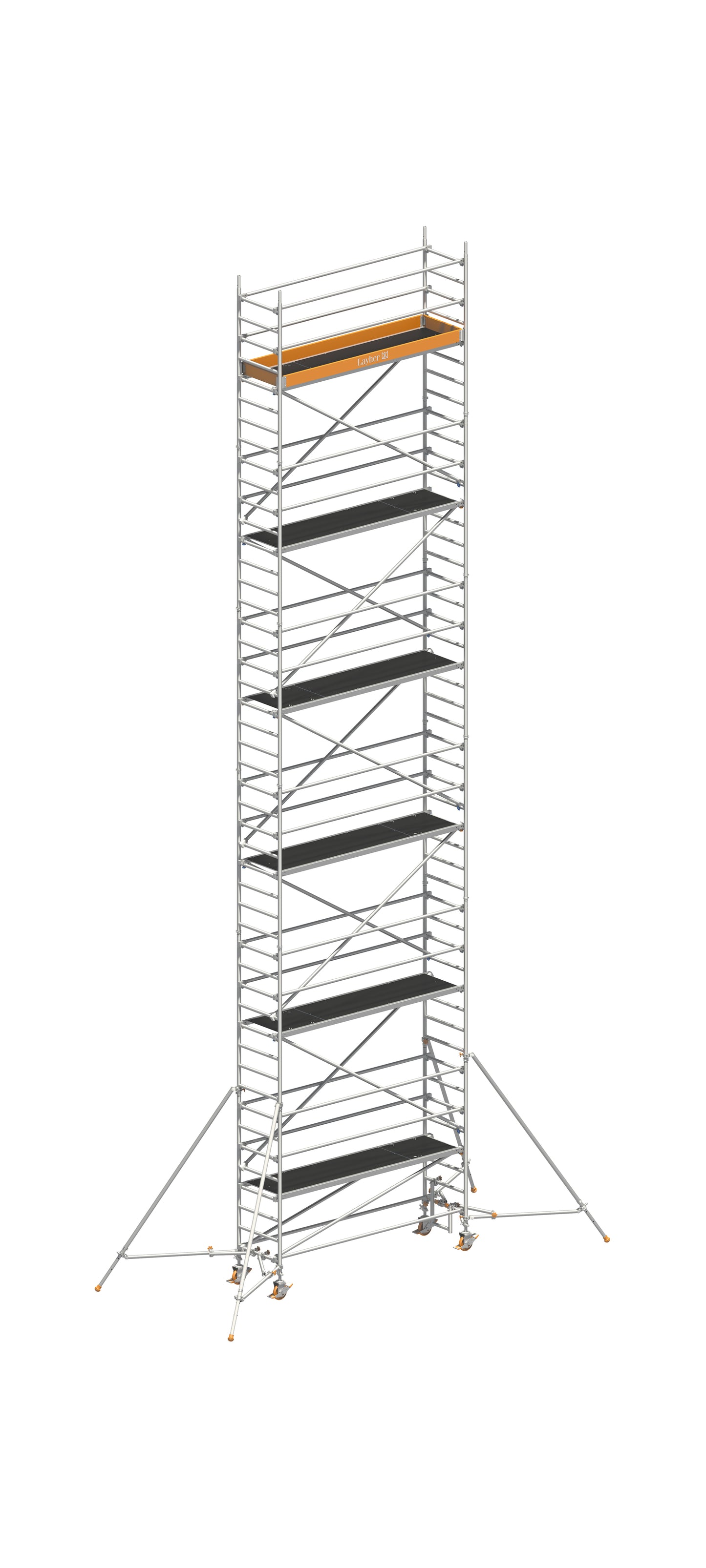 UNI Standard P2 - Arbeitshöhe 13,20 m - mit Gerüststützen